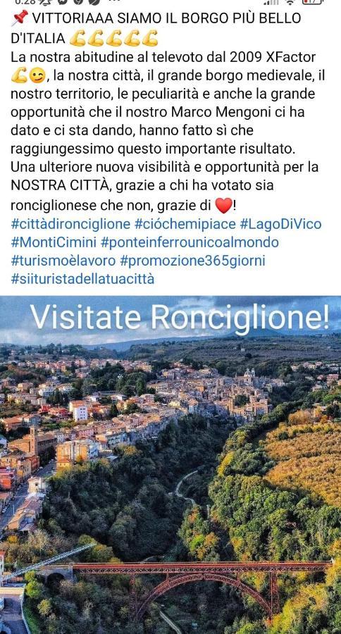 La Casina Di Karol Appartement Ronciglione  Buitenkant foto